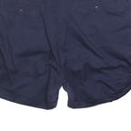 EUROPEAN PROJECT Mens Shorts Navy Blue Casual XL W40 Cotton Blend Comfortable