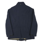 AMERIGO VESPUCCI Mens Navy Blue Outdoor Jacket XL Polyester Blend Zip