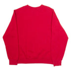 RUSSELL ATHLETIC Mens Sweatshirt Red USA M