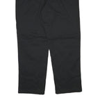 DICKIES Mens Cotton Blend Black Regular Fit Straight Leg Trousers W38 L30