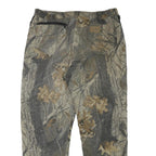 WALLS Mens Polyester Blend Relaxed Camouflage Lined Trousers W36 L30 Outdoor