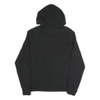 PUMA Womens Black Hoodie UK 16 Cotton Blend Pullover Casual Sweatshirt