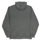 CARHARTT Mens Grey Full Zip Hoodie XL Cotton Blend Casual Workwear