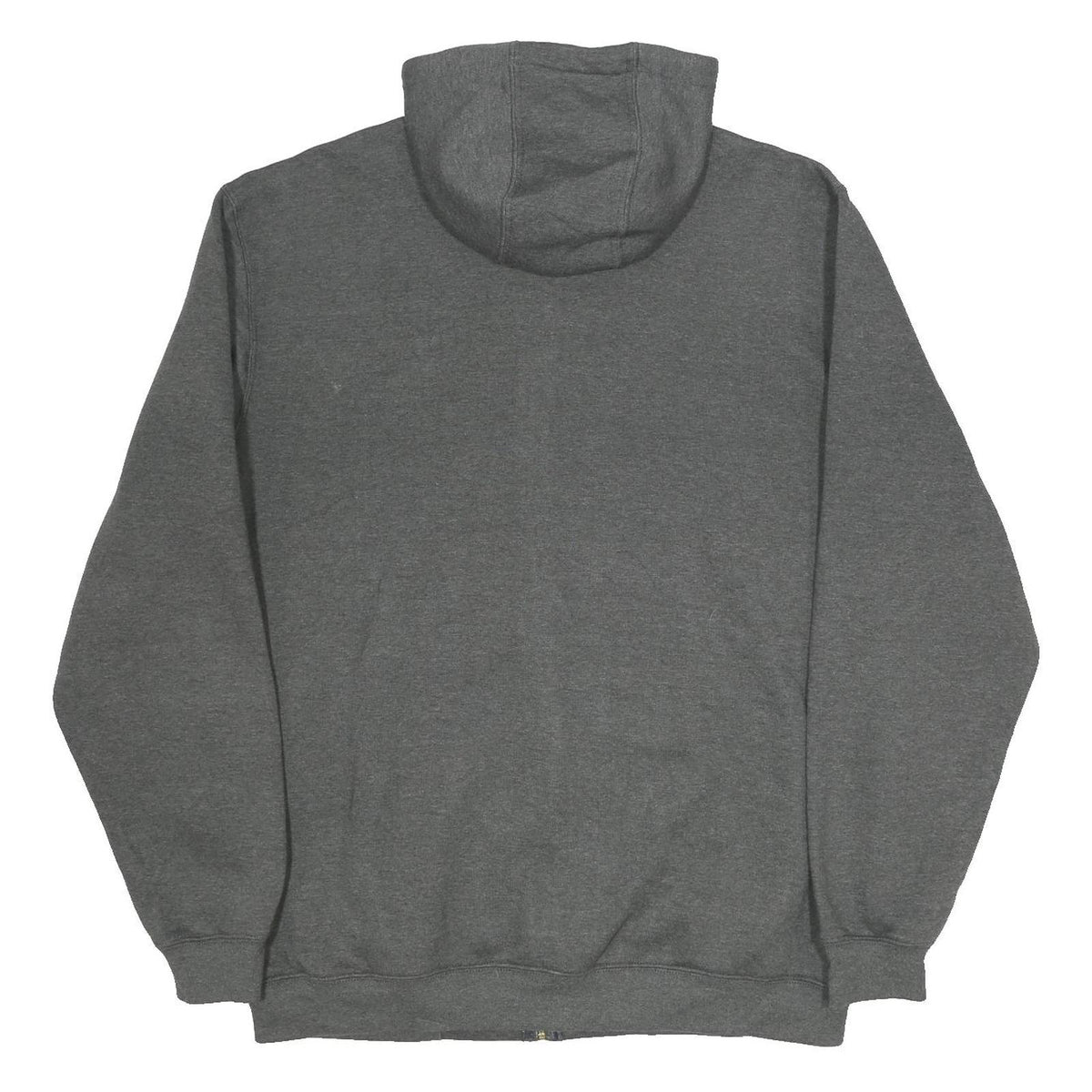 CARHARTT Mens Grey Full Zip Hoodie XL Cotton Blend Casual Workwear