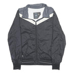 G-STAR Mens Black & Grey Zip Jacket M Polyester Plain Lightweight Casual