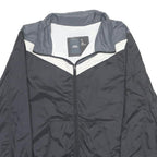 G-STAR Mens Black & Grey Zip Jacket M Polyester Plain Lightweight Casual