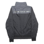 G-STAR Mens Black & Grey Zip Jacket M Polyester Plain Lightweight Casual