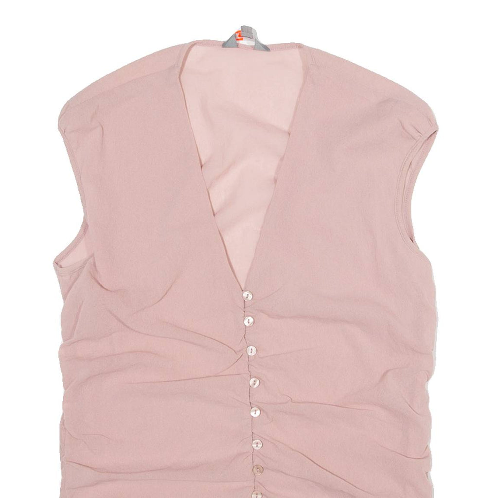GHARANI STROK Womens Top Pink Sleeveless XXS