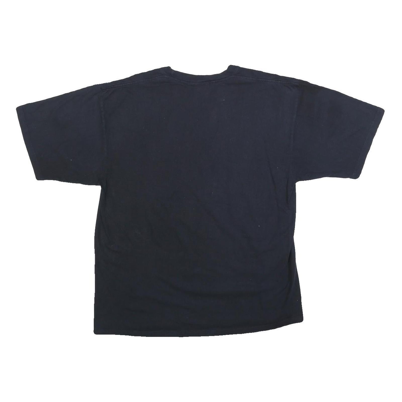 VARSITY Mens Black Nevada Wolf Pack Graphic T-Shirt L Short Sleeve Crew Neck