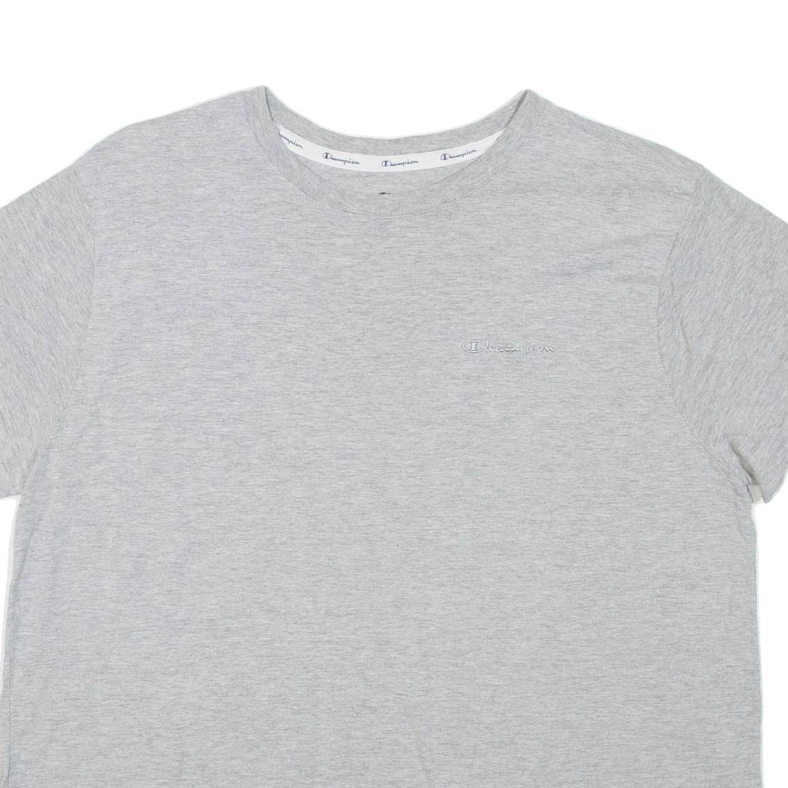 CHAMPION Womens T-Shirt Grey XL