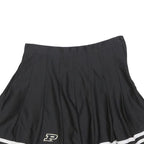 ZOOZATZ Womens Black & White Pleated Short Polyester Blend Skirt M Schoolwear