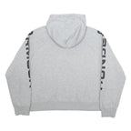 UNDER ARMOUR Womens Grey Hoodie XL Cotton Blend Lightweight Sports Style
