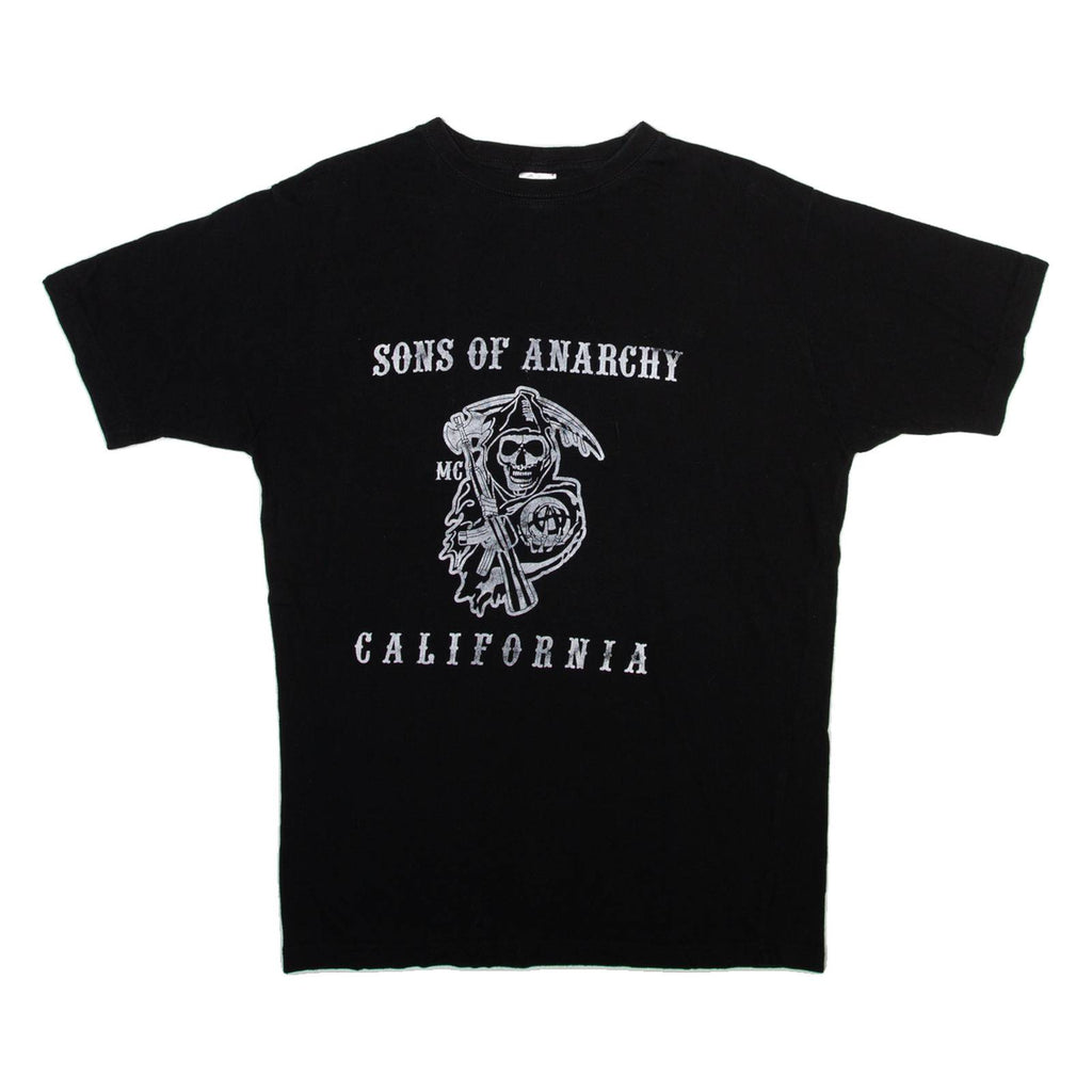 FAMONA Sons Of Anarchy Mens Biker T-Shirt Black M