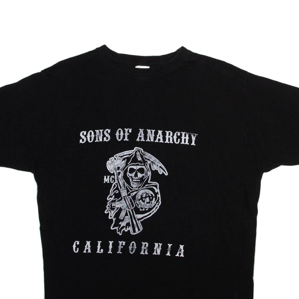FAMONA Sons Of Anarchy Mens Biker T-Shirt Black M