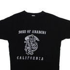 FAMONA Sons Of Anarchy Mens Biker T-Shirt Black M
