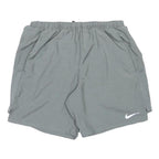 NIKE Mens Shorts Grey S W26 Lightweight Polyester Sports Casual