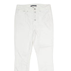 CALVIN KLEIN JEANS Womens Jeans White Regular Skinny W29 L26
