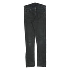 LEVI'S Mens Jeans Black Slim Skinny Denim W30 L32 Zip Cotton Blend Straight