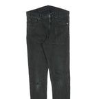 LEVI'S Mens Jeans Black Slim Skinny Denim W30 L32 Zip Cotton Blend Straight
