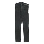 LEVI'S Mens Jeans Black Slim Skinny Denim W30 L32 Zip Cotton Blend Straight