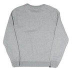 PUMA Mens Grey Cotton Blend Crew Neck M Logo Sweatshirt Casual