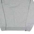 PUMA Mens Grey Cotton Blend Crew Neck M Logo Sweatshirt Casual