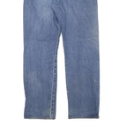 LEVI'S 501 Mens Jeans Blue Regular Straight Denim Medium W35 L31 Classic Button