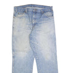 DICKIES Mens Relaxed Blue Denim Jeans W38 L32 Cotton Zip Pockets Workwear