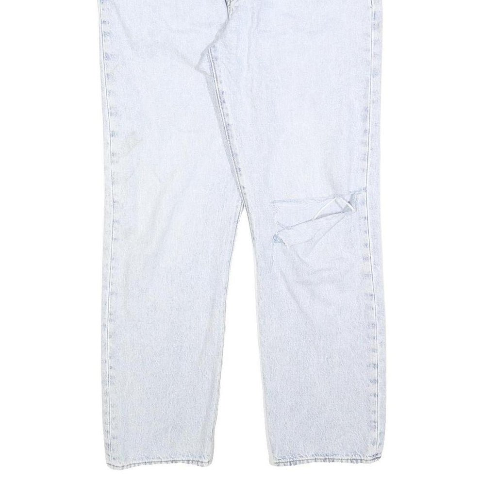 LEVI'S 501 BIG E Womens Jeans Blue Regular Straight Denim Light W33 L28 Classic