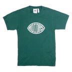 ADIDAS ORIGINALS Mens T-Shirt Green Crew Neck XXS