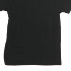 ADIDAS Womens Black Cotton Graphic T-Shirt S Short Sleeve Crew Neck Logo