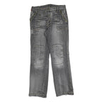 TWO BOXES Mens Regular Fit Blue Denim Straight Zip Jeans W33 L33 Cotton Blend