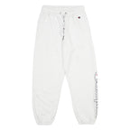 CHAMPION Mens Joggers White XS W26 L26 Cotton Blend Slim Fit Elastic Cuffs