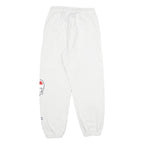 CHAMPION Mens Joggers White XS W26 L26 Cotton Blend Slim Fit Elastic Cuffs
