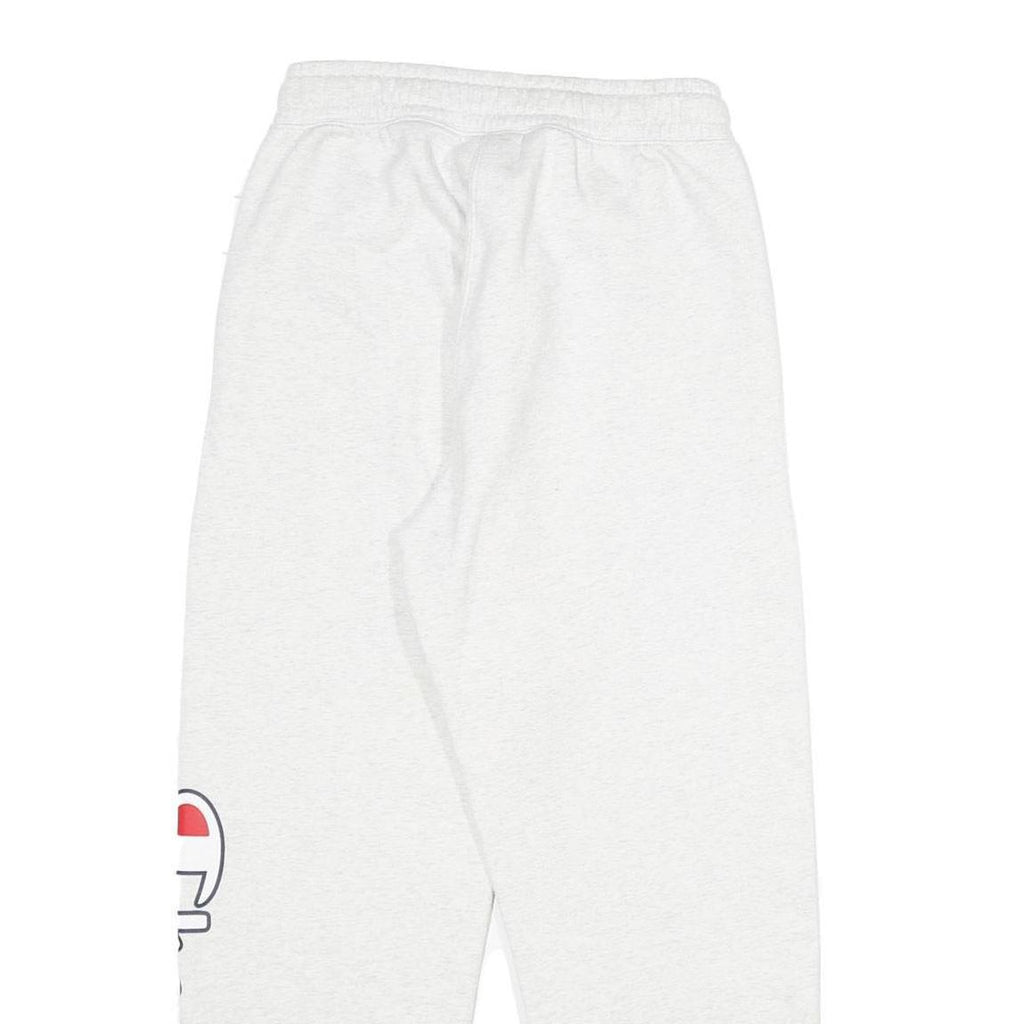 CHAMPION Mens Joggers White XS W26 L26 Cotton Blend Slim Fit Elastic Cuffs
