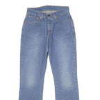 LEVI'S 586 67 Womens Jeans Blue Classic Bootcut Denim Medium W28 L32 Stylish