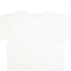 ALORE Mens White Graphic T-Shirt One Size Short Sleeve Crew Neck Aruba Map Print