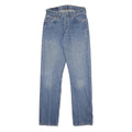 LEVI'S 501 Womens Jeans Blue Regular Straight Denim Medium W26 L30 Classic Fit