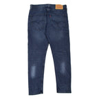 LEVI'S 512 Jeans Mens Blue Slim Tapered Stone Wash W30 L27