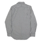 POLO RALPH LAUREN Mens Black & White Check Shirt S Cotton Classic Long Sleeve