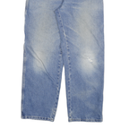 DICKIES Mens Regular Fit Blue Denim Jeans W32 L29 Workwear Style Zip Closure