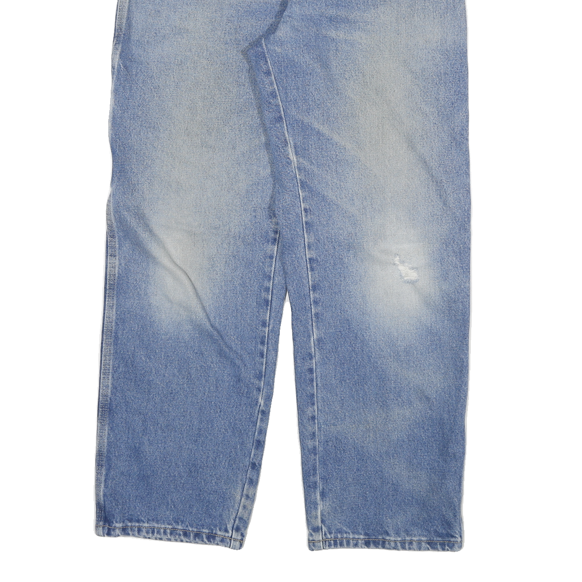 DICKIES Mens Regular Fit Blue Denim Jeans W32 L29 Workwear Style Zip Closure