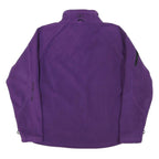 HELLY HANSEN Womens Purple Zip Jacket M Polyester Blend Plain Casual Outdoor