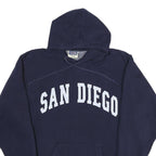 AUTHENTIC LIFE Mens Navy Blue San Diego Pullover Hoodie L Cotton Sweatshirt