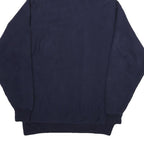 AUTHENTIC LIFE Mens Navy Blue San Diego Pullover Hoodie L Cotton Sweatshirt