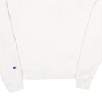 CHAMPION REVERSE WEAVE Womens White Crew Neck L Sweatshirt Cotton Blend Casual
