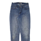 LEVI'S 721 High Rise Womens Jeans Blue Slim Skinny W25 L29