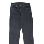 LEVI'S 511 Jeans Mens Black Skinny Straight W29 L32