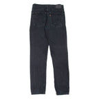 LEVI'S 511 Jeans Mens Black Skinny Straight W29 L32