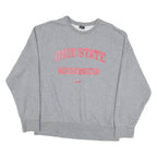NIKE Mens Grey Ohio State Synchronized Swimming Crew Neck L Pullover Sweatshirt